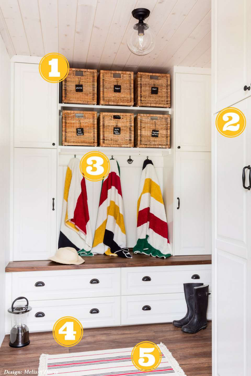 Melissa Davis Design, Entryway Organization, Mudroom Organization